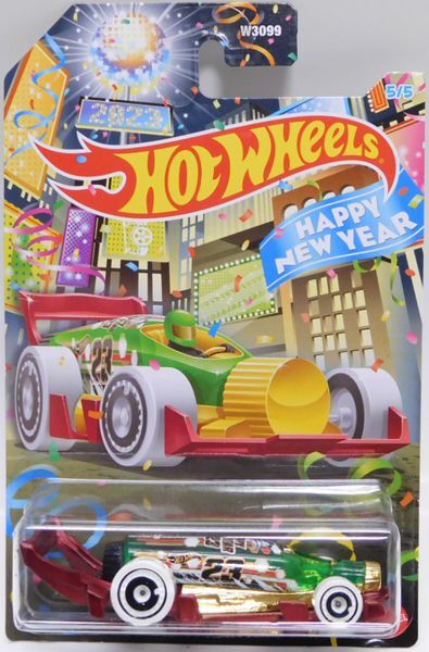 画像: 【US版】2022 HOLIDAY HOT RODS + 2023 HAPPY NEW YEAR 【5種セット】 CARBONATOR(ほぼパック割れ）/TOYOTA OFF-ROAD TRUCK/LAND ROVER SERIES III PICKUP/CHRYSLER PACIFICA/GEOTERRA