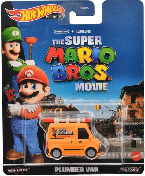 画像: 2023 RETRO ENTERTAINMENT  【THE SUPER MARIO BROS. MOVIE - PLUMBER VAN】ORANGE/RR