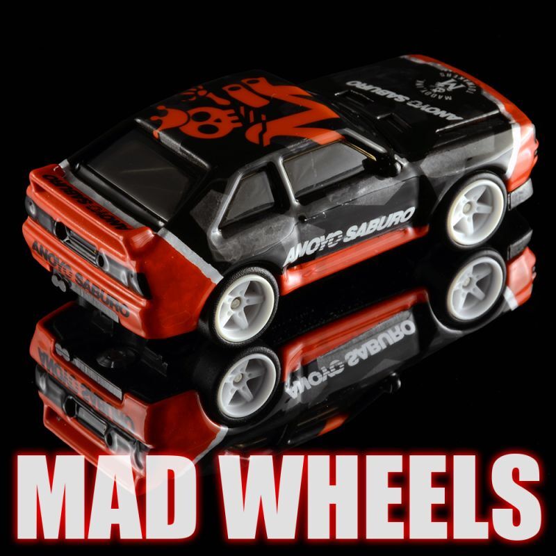 画像: 【予約】PRE-ORDER - MAD WHEELS (マッドホイール） 【R.I.P. KB AUDI Quattro (カスタム完成品）】 BLACK/RR (送料サービス適用外) (4月初旬入荷予定)