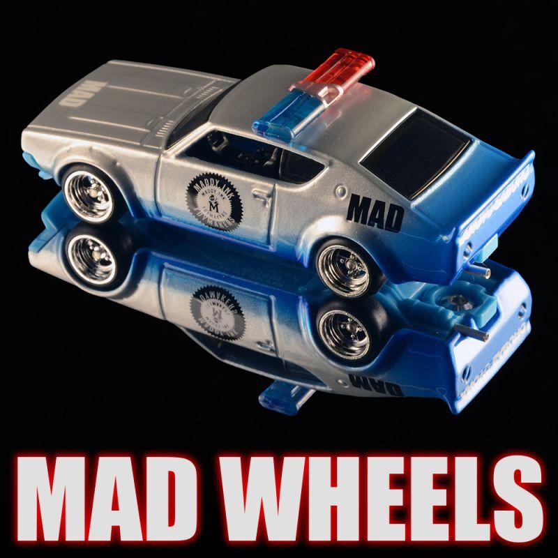 画像: 【予約】PRE-ORDER - MAD WHEELS (マッドホイール） 【MAD POLICE Ken&Merry (カスタム完成品）】 LT.GRAY/RR (送料サービス適用外) (4月初旬入荷予定)