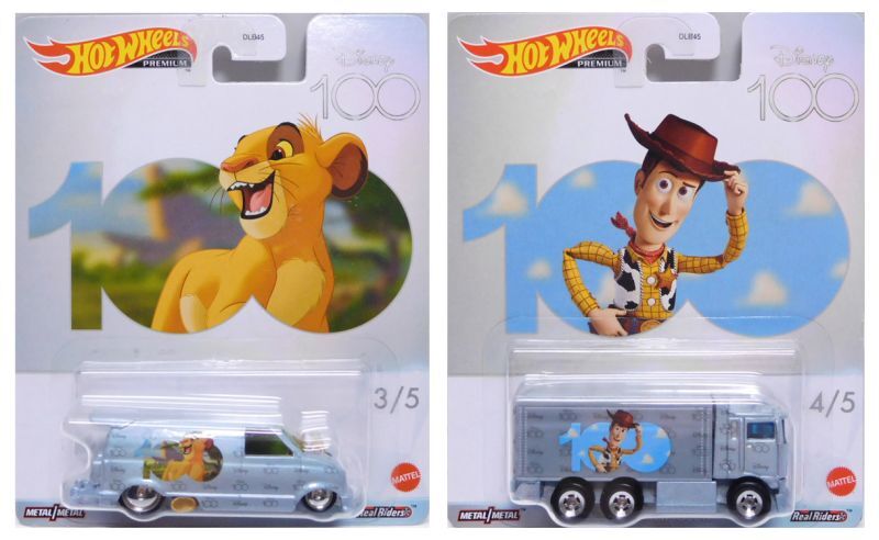 画像: 【US版】2023 POP CULTURE "DISNEY 100TH" 【5種セット】CITROEN TYPE H/HIWAY HAULER/1985 CHEVY ASTRO VAN/DECO DELIVERY/DREAM VAN XGW(お一人様1セットまで)(予約不可)