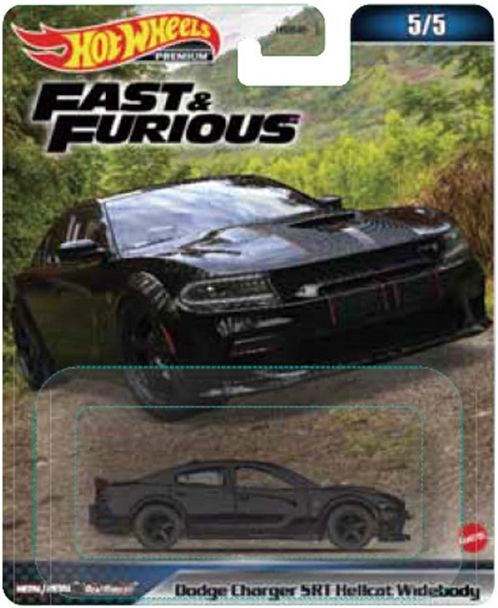 画像: 2023 HW FAST & FURIOUS (ワイルド・スピード) 【DODGE CHARGER SRT HELLCAT WIDEBODY】 BLACK/RR