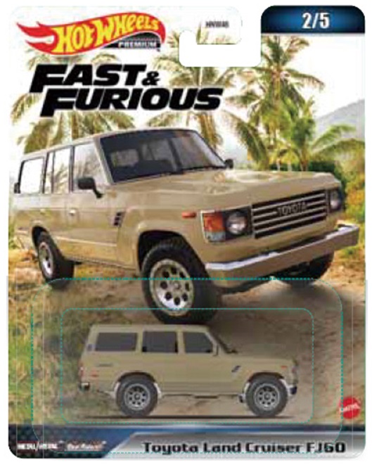 画像: 2023 HW FAST & FURIOUS (ワイルド・スピード) 【TOYOTA LAND CRUISER FJ60】BEIGE/RR