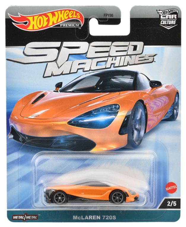 画像: 2023 HW CAR CULTURE "SPEED MACHINES " 【McLAREN 720S】ORANGE/CM6