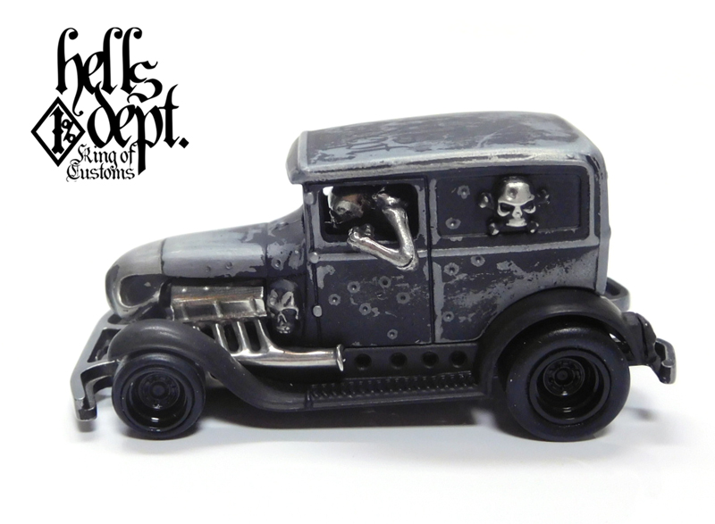 画像: HELLS DEPT 2023 - COVA MANUFACTURING FACTORY 【A-OK with SKULL DRIVER (カスタム完成品）】FLAT ZAMAC/RR （送料サービス適用外）