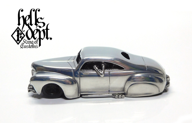 画像: HELLS DEPT 2023 - COVA MANUFACTURING FACTORY 【TAIL DRAGGER with SKULL DRIVER (カスタム完成品）】CHROME/RR （送料サービス適用外）