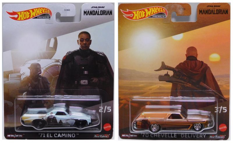 画像: 【US版】2023 POP CULTURE  "STAR WARS - THE MANDALORIAN"  【5種セット】'64 GMC PANEL/'66 DODGE VAN/'59 CHEVY DELIVERY/'71 EL CAMINO/'70 CHEVELLE DELIVERY(予約不可)