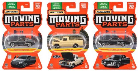 画像: 【2023 MATCHBOX MOVING PARTS　"D"アソート 8個入り】1975 三菱 ランサーセレステ/ベントレー コンチネンタル/1963 フォード F-100/1964 ビュイック・リビエラ(x2)/マツダ MX-30/2020 ダッジ・チャージャーSRT ヘルキャット/'16 BMW i8