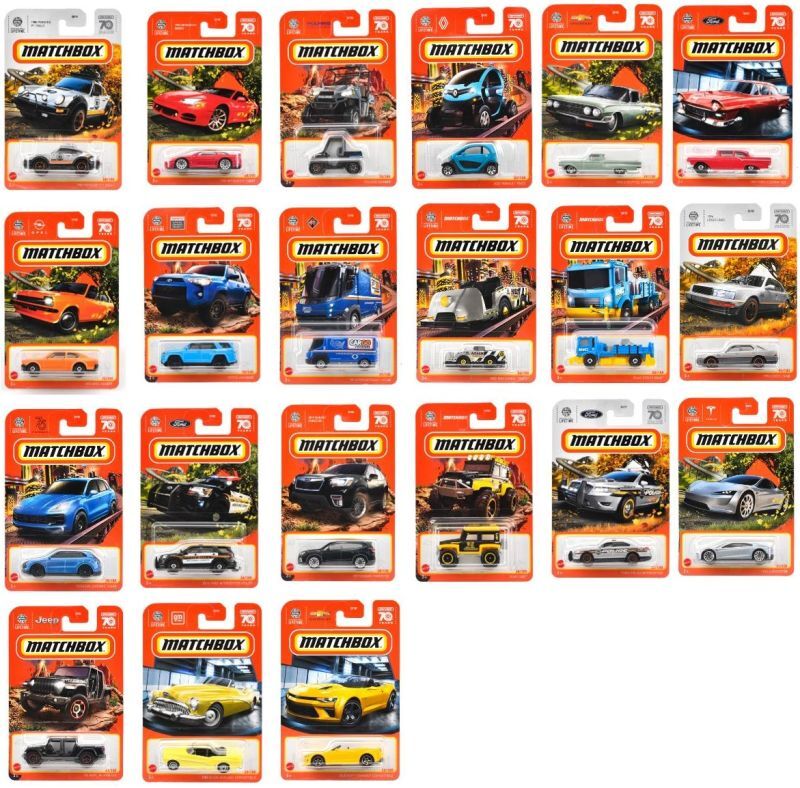 画像1: 【MATCHBOX ベーシック　2023 "R"アソート 24台入り (国内流通版)】 