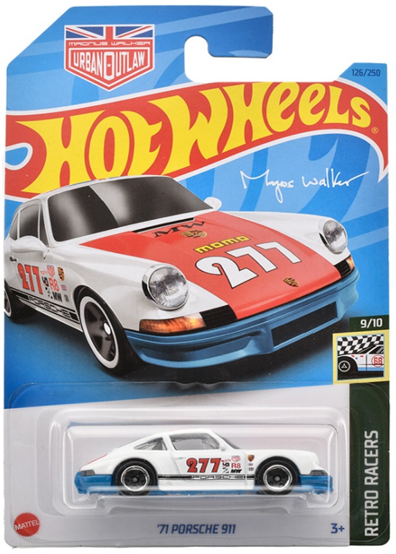 画像: 【"URBAN OUTLAW" '71 ポルシェ 911 (国内流通版/裏面日本語)】WHITE