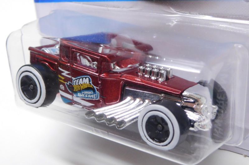 画像: 【BONE SHAKER】DK.RED/5SP (TEAM HOT WHEELS TAMPO)