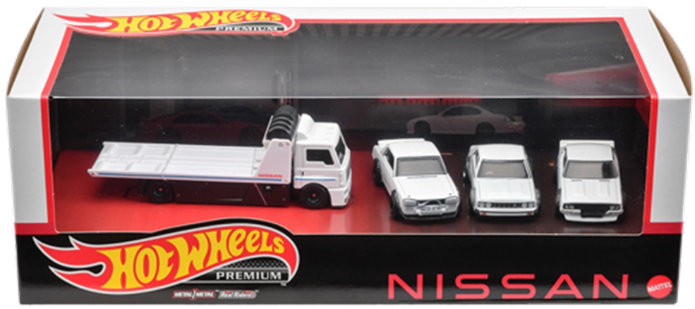 画像: 2023 HW PREMIUM COLLECTOR SET 【NISSAN SKYLINE】 日産スカイライン 2000GT-R LBWK/日産スカイライン C210/日産スカイライン HT 2000 GT-X/フリート ストリート