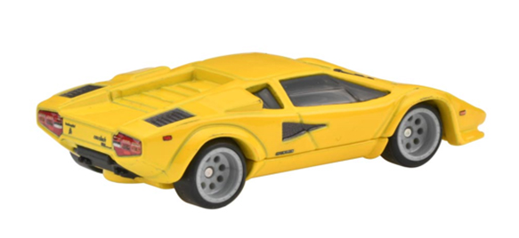 画像: 2023 HW CAR CULTURE "スペッタコラーレ" 【LAMBORGHINI COUNTACH LP 5000 QV】YELLOW/RR (7月下旬入荷予定)