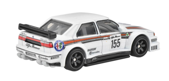 画像: 2023 HW CAR CULTURE "スペッタコラーレ" 【ALFA ROMEO 155 V6 Ti】WHITE/RR (7月下旬入荷予定)