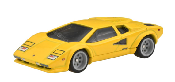 画像: 2023 HW CAR CULTURE "スペッタコラーレ" 【LAMBORGHINI COUNTACH LP 5000 QV】YELLOW/RR (7月下旬入荷予定)