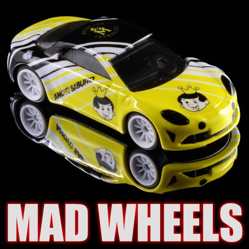 画像: 【予約】PRE-ORDER - MAD WHEELS (マッドホイール） 【MAD STRIPE ALPINE A110(カスタム完成品）】 YELLOW/RR (送料サービス適用外) (6月下旬入荷予定)