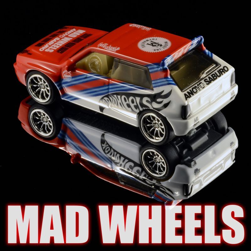 画像: 【予約】PRE-ORDER - MAD WHEELS (マッドホイール） 【MAD STRIPE LANCIA DELTA (カスタム完成品）】 RED/RR (送料サービス適用外) (6月下旬入荷予定)