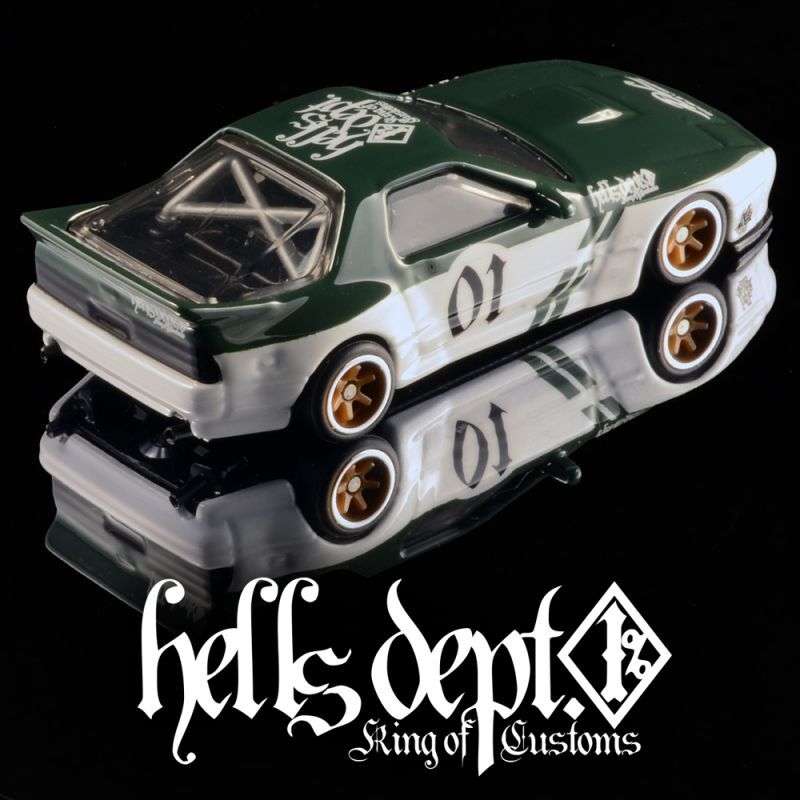 画像: 【予約】PRE-ORDER - HELLS DEPT 2023 - DOUBLE LOSER[S] 【BRE ε֮fini RX7 (カスタム完成品）】DK.GREEN-WHITE/RR （送料サービス適用外）(6月下旬入荷予定)