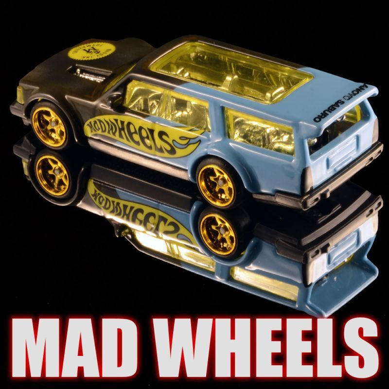 画像: 【予約】PRE-ORDER - MAD WHEELS (マッドホイール） 【MADRIFT VOLVO 240(カスタム完成品）】BROWN-LT.BLUE/RR (送料サービス適用外) (6月下旬入荷予定)