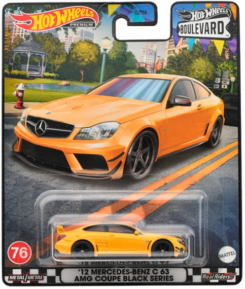 画像: 【仮予約】PRE-ORDER - 2023 HW BOULEVARD 【'12 メルセデス・ベンツ C63 AMGクーペ ブラックシリーズ】ORANGE/RR(8月中旬入荷予定）(ショートした場合は先着順となります）