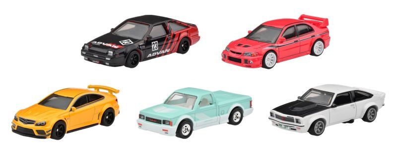 画像: 【仮予約】PRE-ORDER - 2023 HW BOULEVARD 【Cアソート　5種セット】トヨタ AE86 スプリンタートレノ/三菱 ランサーエボリューション VI/'91 GMC サイクロン/'12 メルセデス・ベンツ C63 AMGクーペ ブラックシリーズ/'77 ホールデン トラナ A9X(8月中旬入荷予定）(ショートした場合は先着順となります）