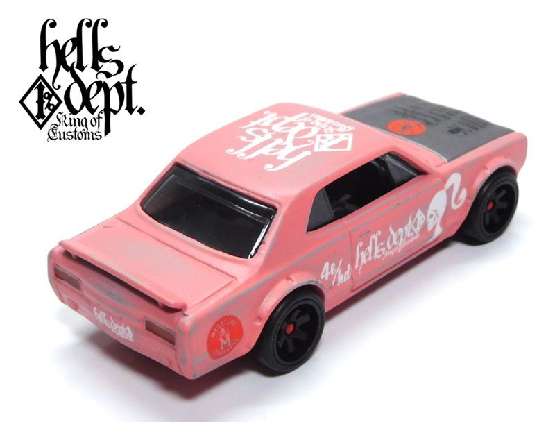 画像: HELLS DEPT 2022 - カツヌマ製作所 【NISSAN SKYLINE HT 2000GT-X (カスタム完成品）】PINK/RR （送料サービス適用外）