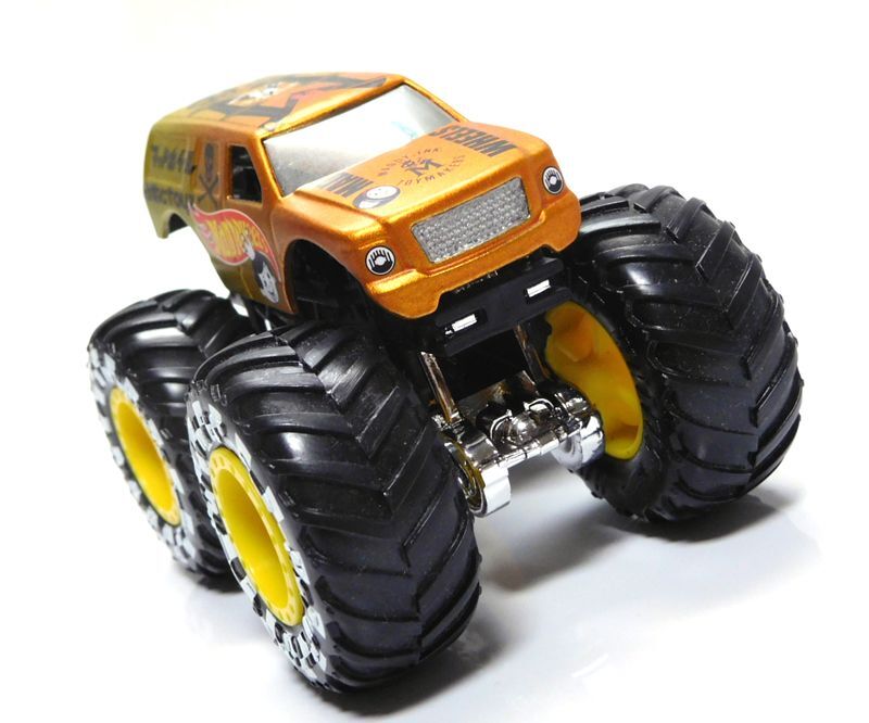 画像: MAD WHEELS (マッドホイール） 【HW MONSTER TRUCK (カスタム完成品）】ORANGE-YELLOW （送料サービス適用外） 