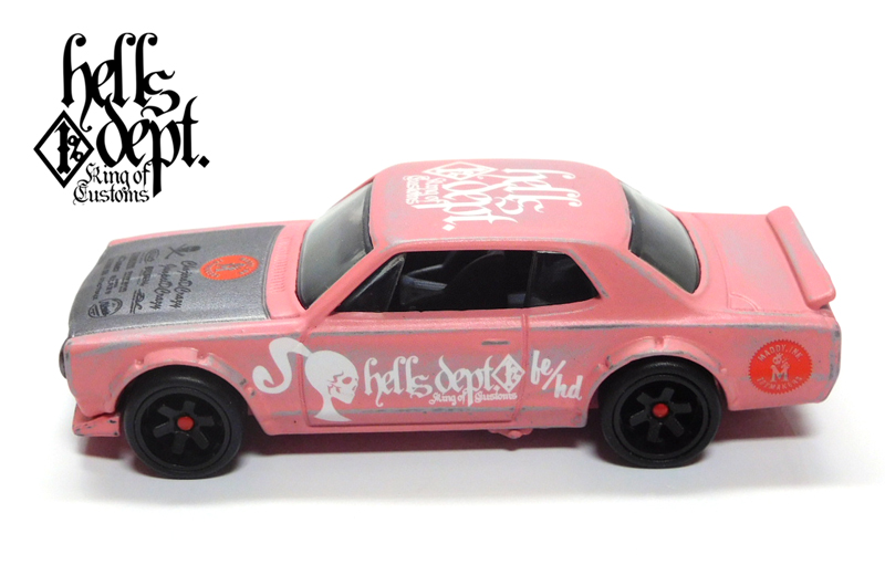 画像: HELLS DEPT 2022 - カツヌマ製作所 【NISSAN SKYLINE HT 2000GT-X (カスタム完成品）】PINK/RR （送料サービス適用外）