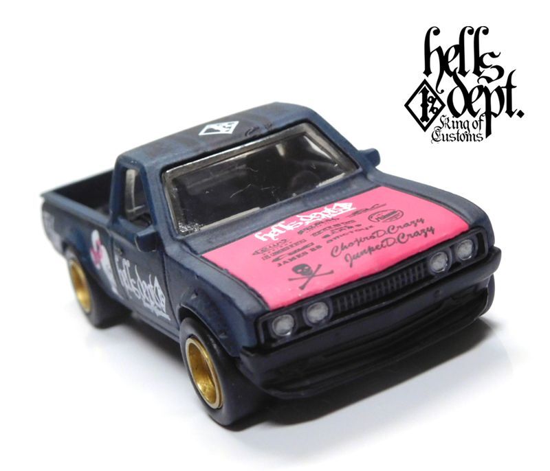 画像: HELLS DEPT 2022 - カツヌマ製作所 【DATSUN 620 (カスタム完成品）】CHELLY-NAVY/RR （送料サービス適用外）