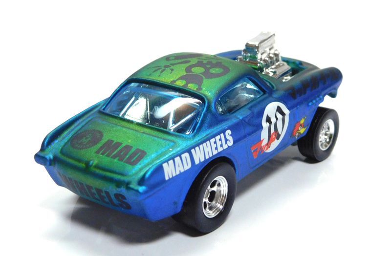 画像: MAD WHEELS (マッドホイール） 【VOLVO P1800 GASSER (カスタム完成品）】GREEN-BLUE/RR（送料サービス適用外） 