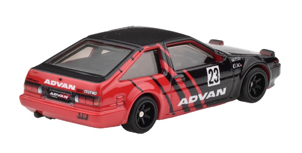 画像: 【仮予約】PRE-ORDER - 2023 HW BOULEVARD 【トヨタ AE86 スプリンタートレノ - ADVAN】BLACK/RR(8月中旬入荷予定）(ショートした場合は先着順となります）