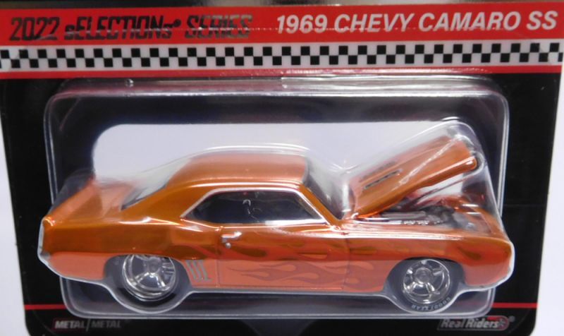 画像: 2022 RLC sELECTIONs 【'69 CHEVY CAMARO SS  (フード開封タイプ）】  SPEC.BRIGHT ORANGE/RR