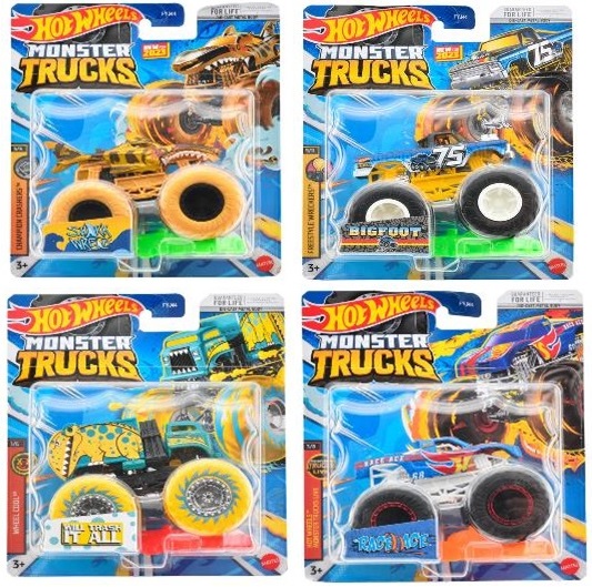 画像: 2023 HW MONSTER TRUCKS! 【Kアソート (8個入り）】