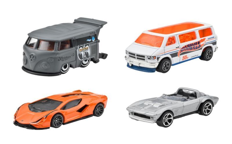 画像: 【仮予約】PRE-ORDER - 【 HOT WHEELS ベーシック 4種セット(国内流通版/裏面日本語)】(9月初旬入荷予定）