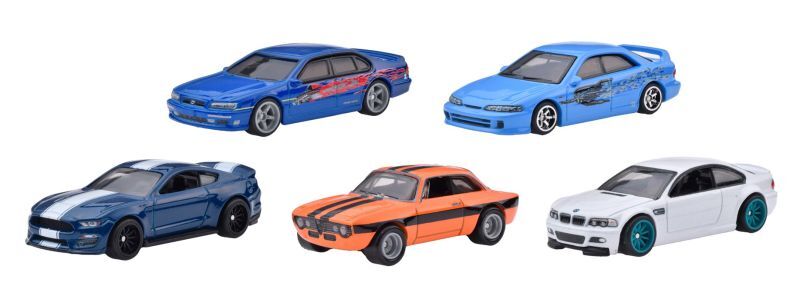 画像: 2023 HW FAST & FURIOUS (ワイルド・スピード) 【Cアソート5種セット】1999 Nissan Maxima/Custom Acura Integra Sedan GSR/Custom Mustang/Alfa Romeo Giulia Sprint GTA/BMW M3 (E46)