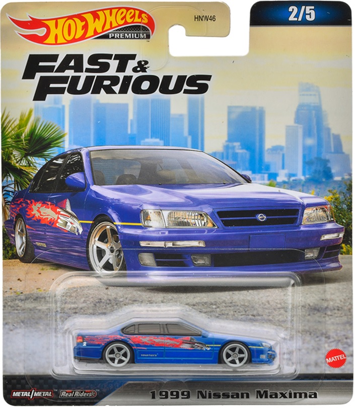 画像: 2023 HW FAST & FURIOUS (ワイルド・スピード) 【1999 日産マキシマ】 BLUE/RR