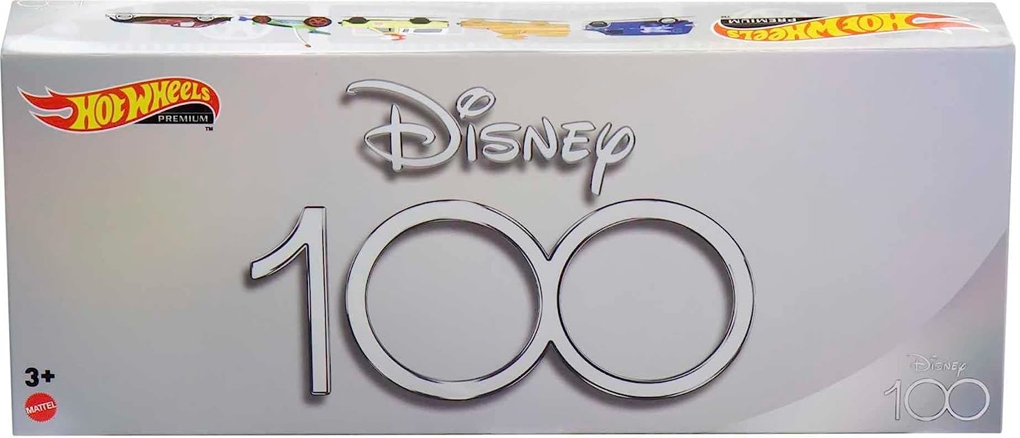 画像: 【US版】 2023 HW "DISNEY 100TH" 【5 CAR SET BOX】GUINEVERE VAN/PIZZA PLANET TRUCK(WOOD)/PIZA PLANET TRUCK/TOY STORY RC CAR/CRUELLA DE VIL/RR