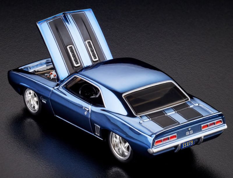 画像: 2023 RLC EXCLUSIVE 【1969 CHEVY CAMARO SS】  SPEC.STEEL BLUE/RR(予約不可)