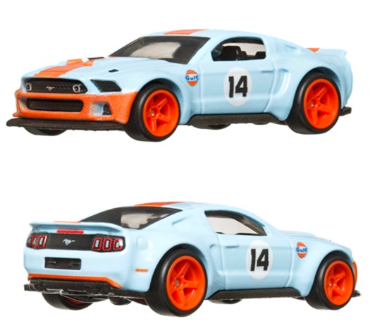 画像: 2023 HW CAR CULTURE "PREMIUM 2PACK" 【"GULF" 1969 フォード マスタング BOSS 302 / 2014 カスタム マスタング】LT.BLUE/RR