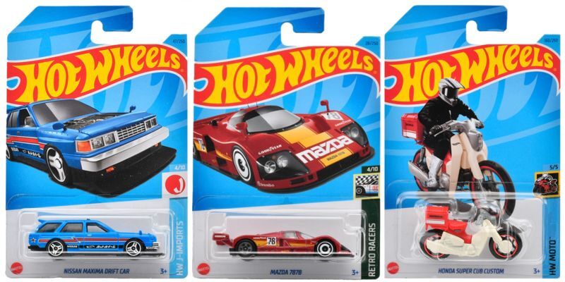 画像: 【仮予約】PRE-ORDER - 【 HOT WHEELS ベーシック 日本車6種セット(国内流通版/裏面日本語)】(10月上旬入荷予定）