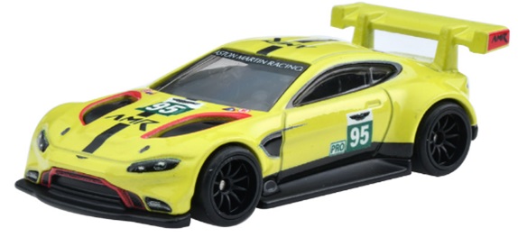 画像: 2023 HW CAR CULTURE "レース・デー" 【ASTON MARTIN VANTAGE GTE】YELLOW/RR