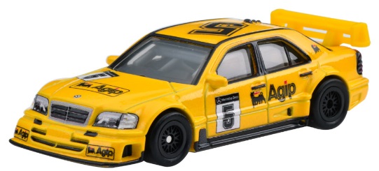 画像: 2023 HW CAR CULTURE "レース・デー" 【'94 AMG-MERCEDES C-CLASS DTM TOURING CAR】YELLOW/RR（お一人様1点まで）