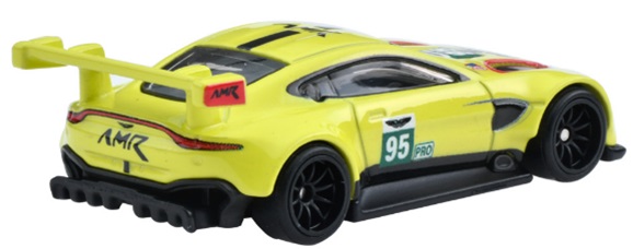 画像: 2023 HW CAR CULTURE "レース・デー" 【ASTON MARTIN VANTAGE GTE】YELLOW/RR