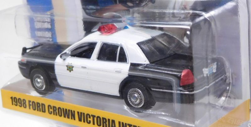 画像: 2023 GREENLIGHT HOLLYWOOD SERIES 38 【1998 FORD CROWN VICTORIA INTERCEPTOR】BLACK-WHITE(RENO911!) 