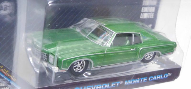 画像: 2023 GREENLIGHT CALIORNIA LOWRIDERS SERIES 2 【1970 CHEVROLET MONTE CARLO】GREEN