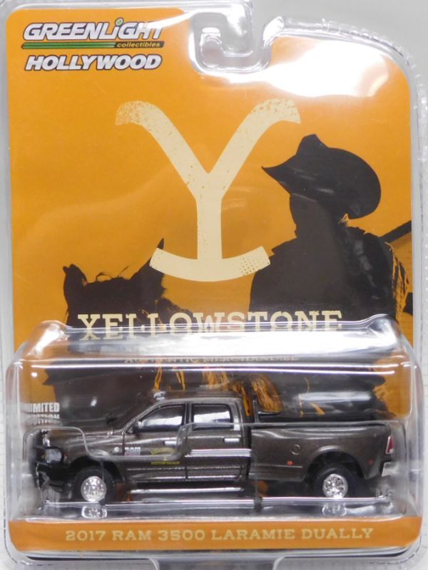 画像1: 2023 GREENLIGHT HOLLYWOOD SERIES 38 【2017 RAM 3500 LARAMIE DUALLY】DK.BROWN(YELLOWSTONE) 