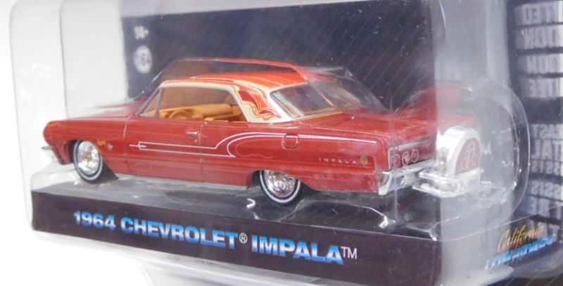 画像: 2023 GREENLIGHT CALIORNIA LOWRIDERS SERIES 2 【1964 CHEVROLET IMPALA】RED