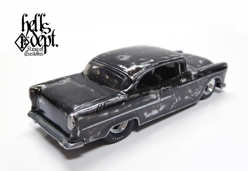 画像: HELLS DEPT 2023 - COVA MANUFACTURING FACTORY 【'55 CHEVY  with SKULL DRIVER (カスタム完成品）】BLACKCHROME/RR （送料サービス適用外）