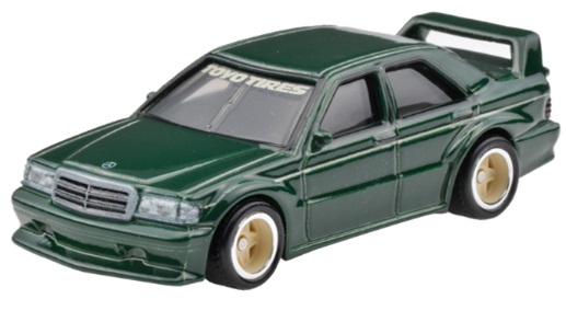 画像: 【仮予約】PRE-ORDER - 2023 HW BOULEVARD 【メルセデス・ベンツ  190E 2.5-16】DK.GREEN/RR(11月中旬(2)入荷予定）(ショートした場合は先着順となります）