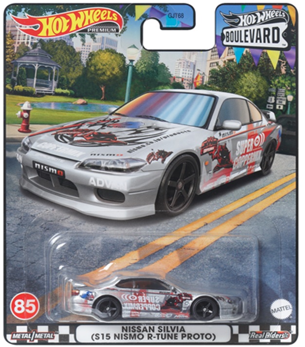 画像: 2023 HW BOULEVARD 【日産シルビア (S15 ニスモ R-TUNE PROTO）】SILVER/RR